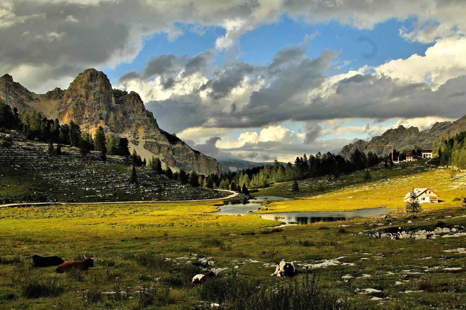 Alpski krajolik Dolomiti